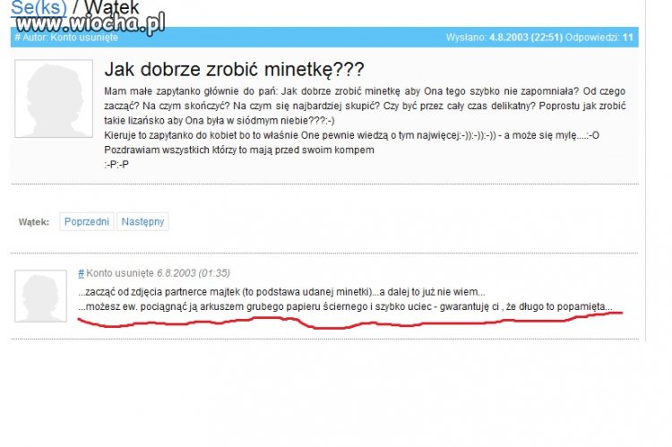 Nie ma to jak dobra...