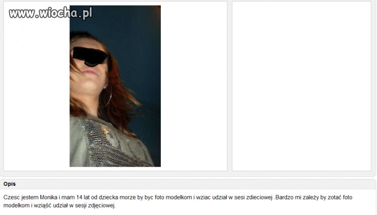 Modelka jak się patrzy 