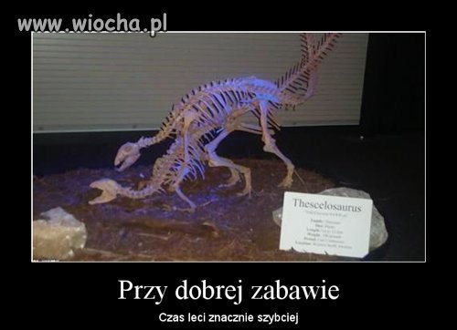 Przy dobrej zabawie czas szybko leci...