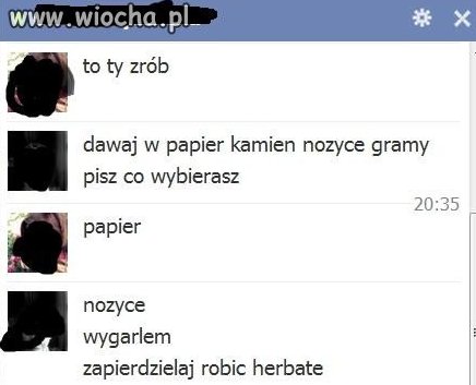 Papier, kamień, nożyce