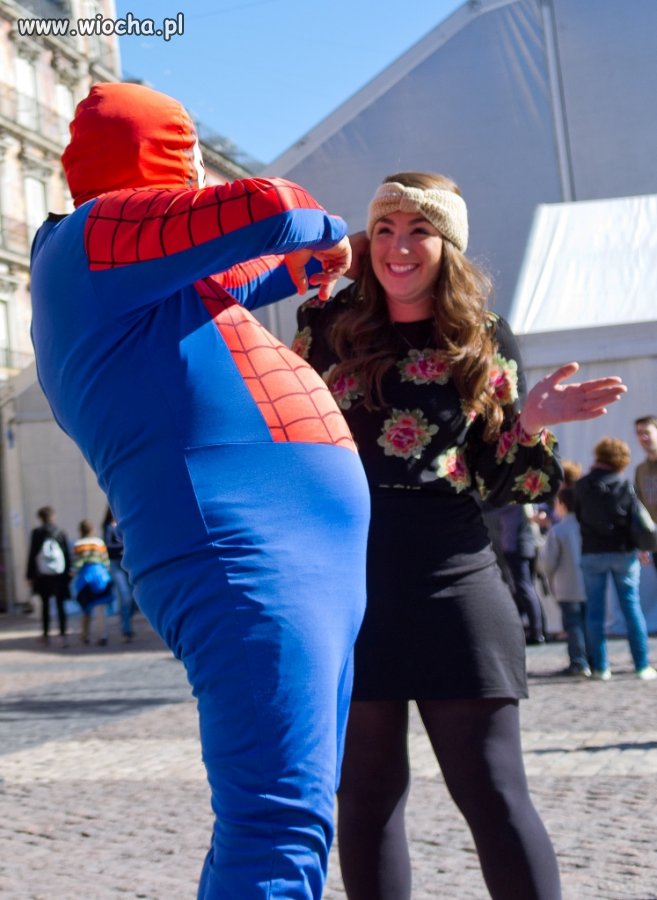 Trochę przy kości ten SpiderMan 
