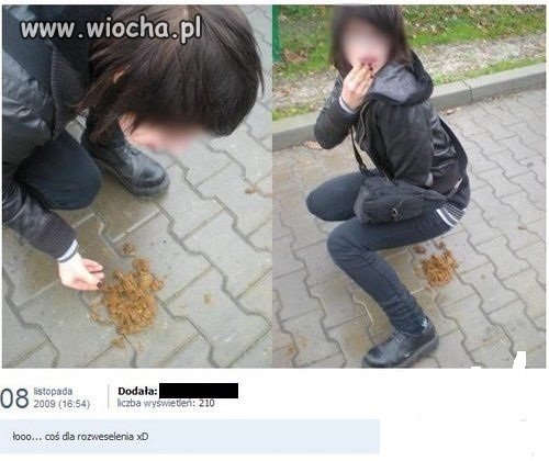 Myślała, że zaświeci fajnym zdjęciem na nk??