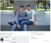 Urok młodej pary gejów.