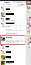 Ciekawe co ta panienka..