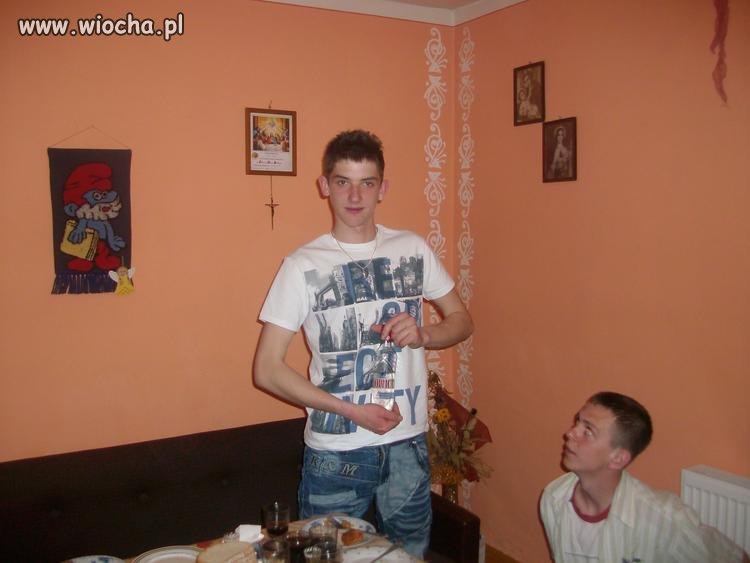 Lans 17 latka na wódke, Kolega aż podziwia