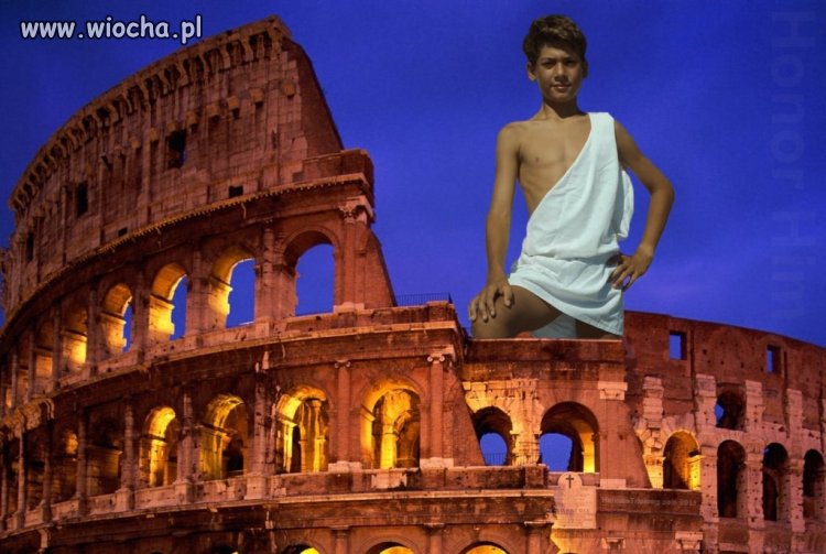 Przerośnięty gladiator.
