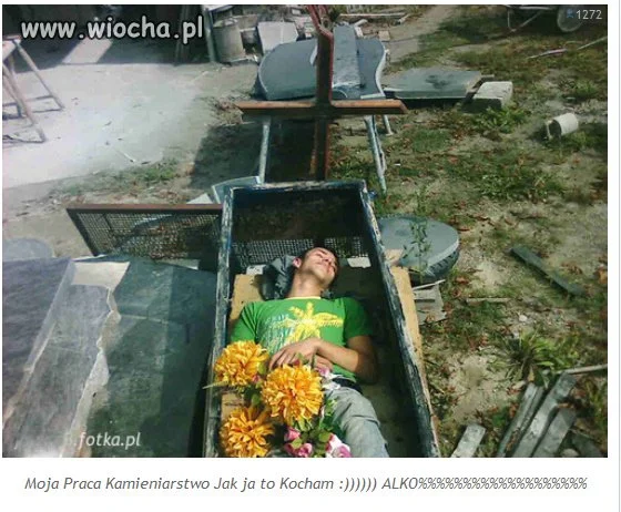 Widać, że lubi, to co robi. 