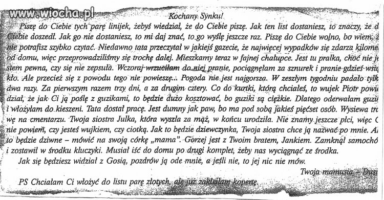 LIST powalił mnie na kolana ! 