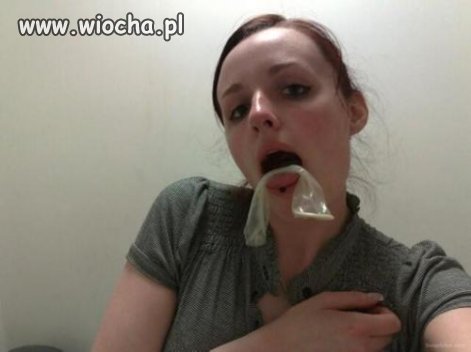 Takie tam z prezerwatywą