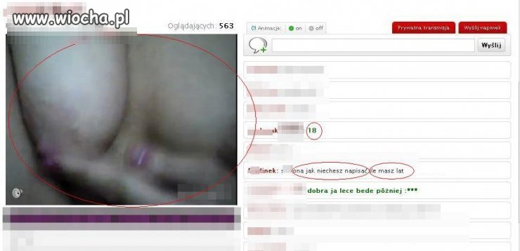 Pokazała co miała...18latka i jej głupi pokaz