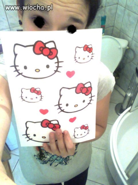 Szpan na Hello Kitty na ...