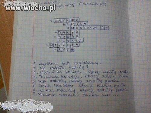 Mostowiakowa krzyżówka