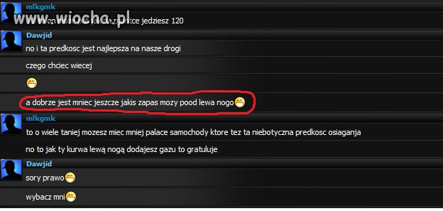Bo liczy się zapas mocy pod lewą nogą