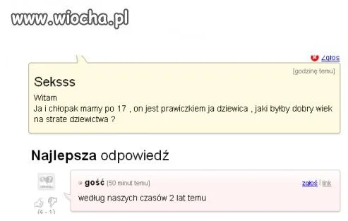 Według naszych czasów...