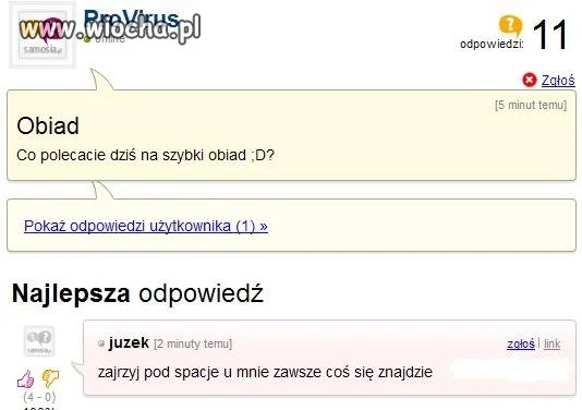 Co na obiad?