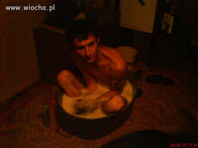Wiejska kąpiel