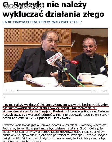 Diabeł w PiS?