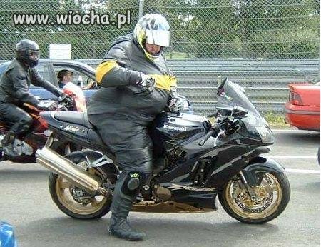 On też zaczął przygodę jako motocyklista
