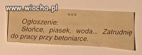 Polska rzeczywistość.