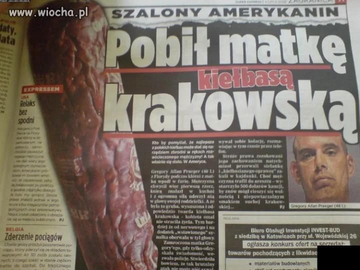Każy przedmiot w rękach wariata