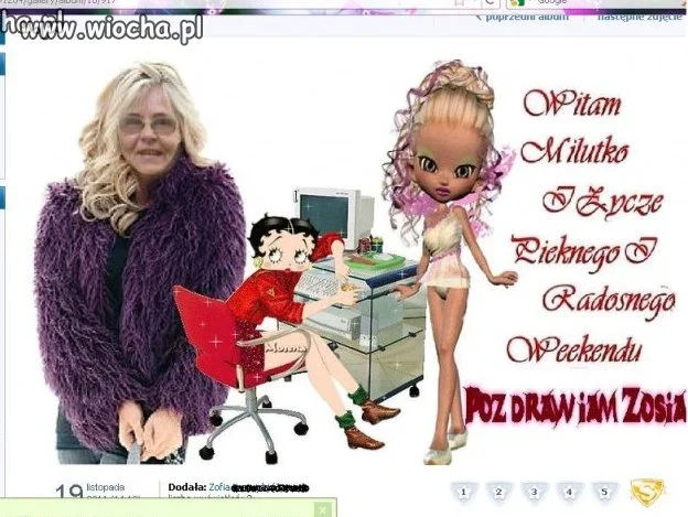 Zofia, + 50, mistrzyni Photoshopa