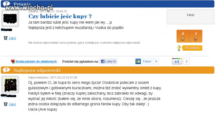 Hmm... kupa z ketchupem?
