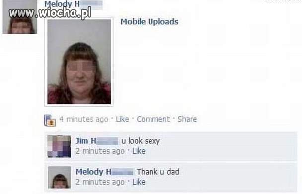 "Thank u dad" 
