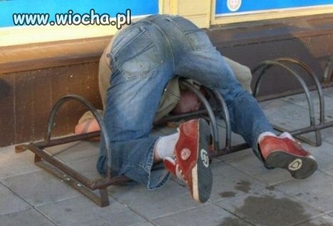 To po melanżu 