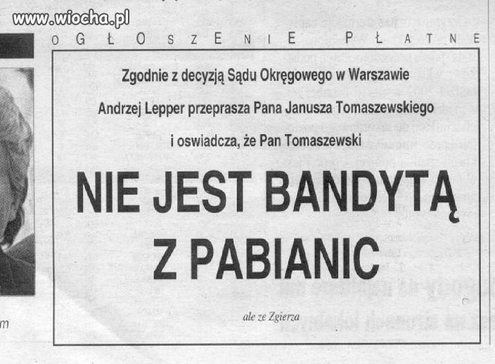 Stare, ale jak czytałem to się uśmiałem...