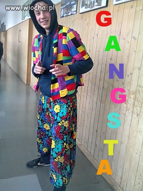 No ja bym nie powiedziała, że to gangsta 