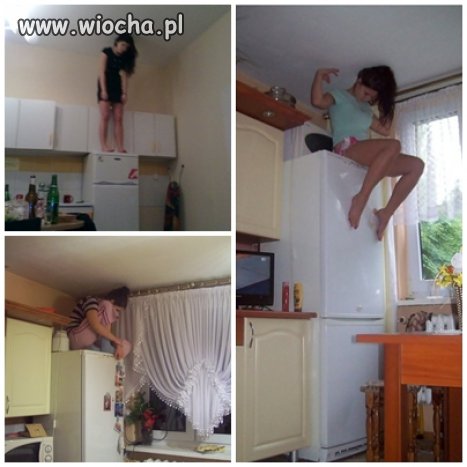 Takie tam na lodówce.