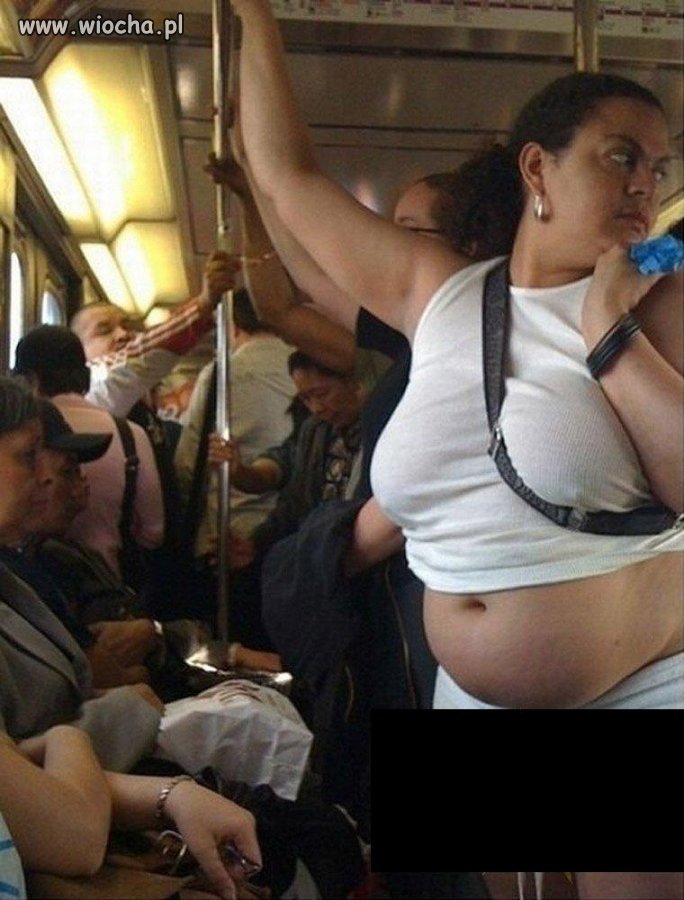 Luzaczka w autobusie