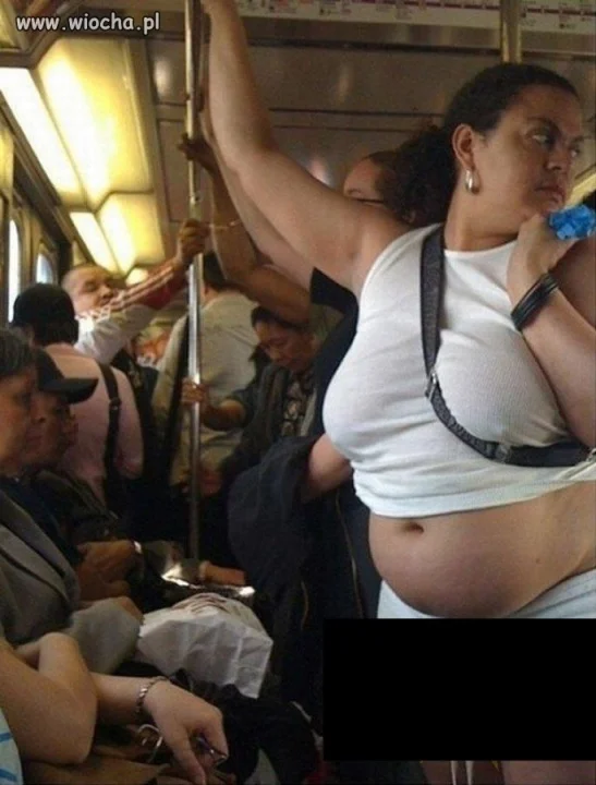 Luzaczka w autobusie