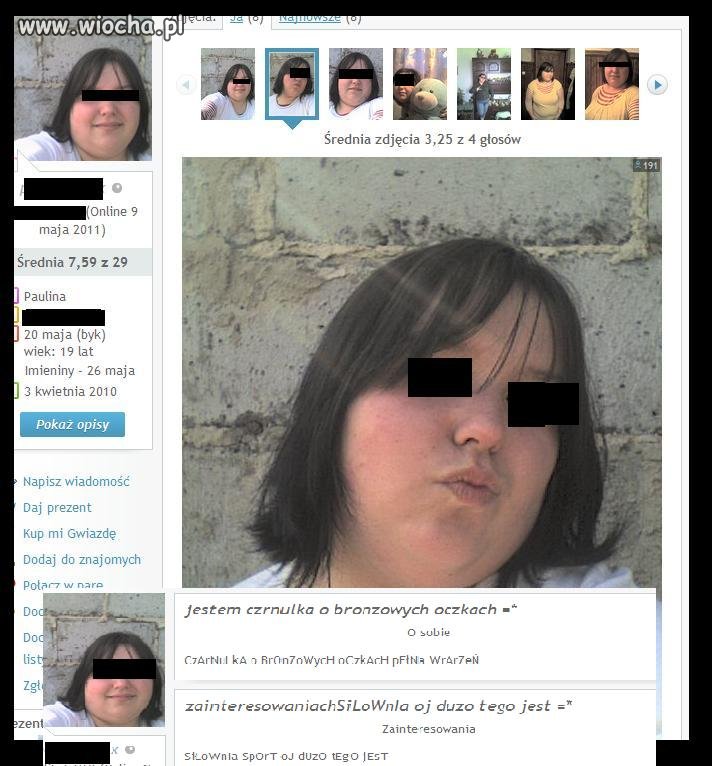 Czarnulka o "bronzowych" oczkach!