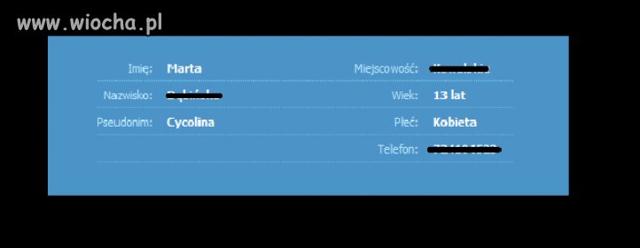 Jakie to 13-latki nie wymyślą sobie pseudonim 