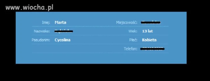 Jakie to 13-latki nie wymyślą sobie pseudonim 