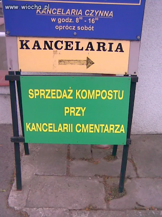 Byłem dziś na cmentarzu.
