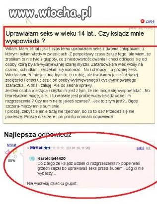 Czy ksiądz mnie wyspowiada?