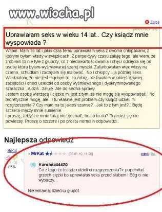 Czy ksiądz mnie wyspowiada?