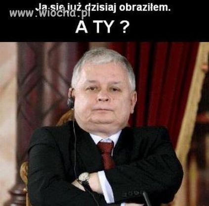 Ja już się obraziłem.
