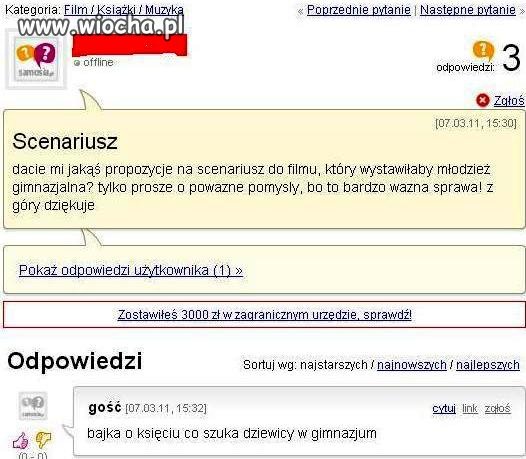 Scenariusz