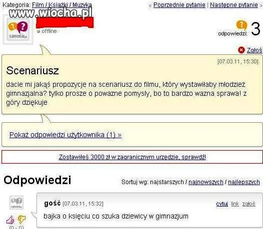 Scenariusz