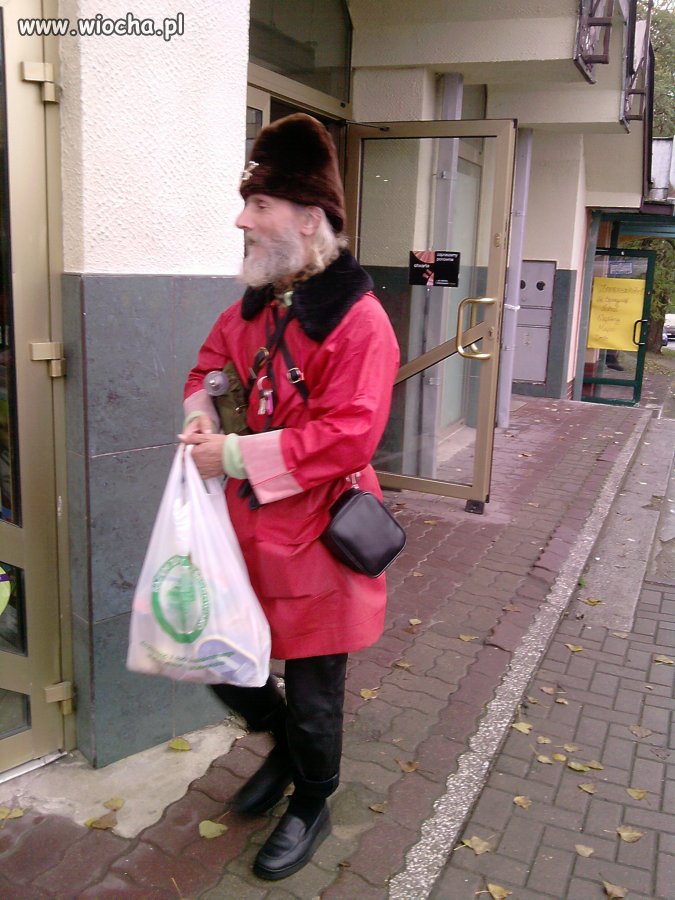 Pewien pan na Olsztyńskich ulicach