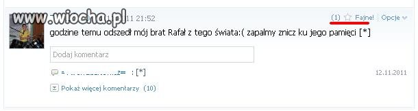 Nie ma to jak szacunek dla zmarłego brata