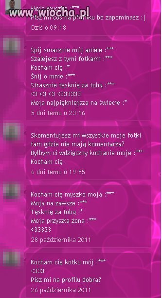 Chyba ktoś lubi być chwalony...