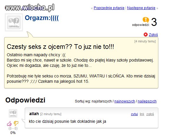 Romantyzm, SEX Z OJCEM 
