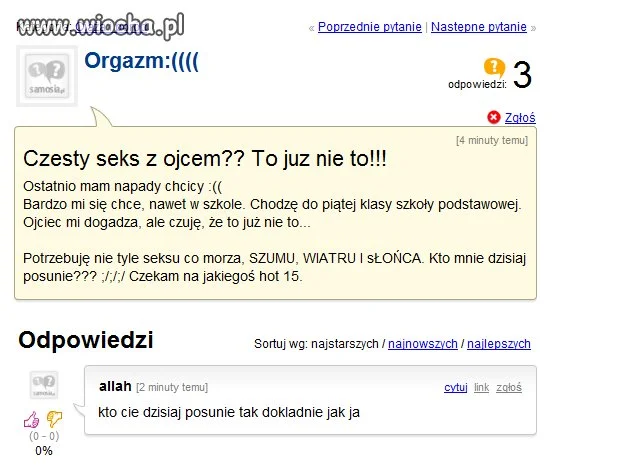 Romantyzm, SEX Z OJCEM 