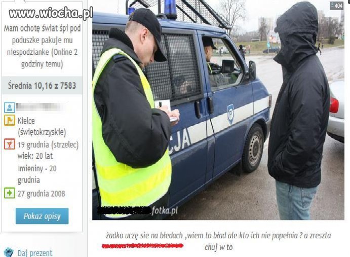 ''Żadko'' uczę sie na błędach...