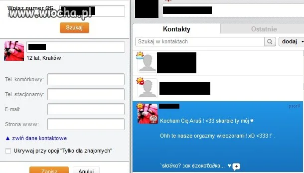 Czasem czytając opisy dwunastolatek
