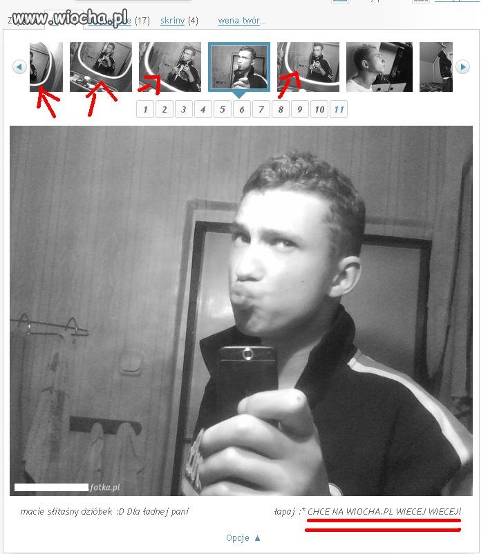 WTF? Fotki w lustrze i prawie wszystkie takie.